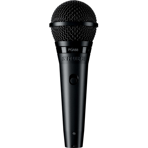 Mics & Audio - Shure PG58 XLR Vocal Microphone